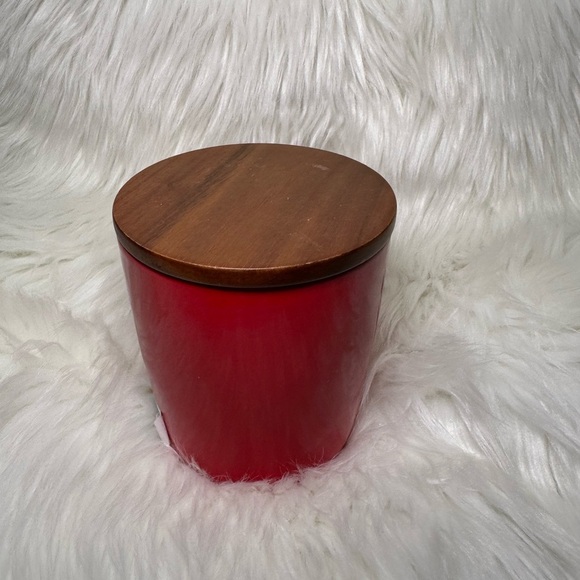 Rae Dunn Red Reindeer Snacks Cellar - Picture 4 of 5